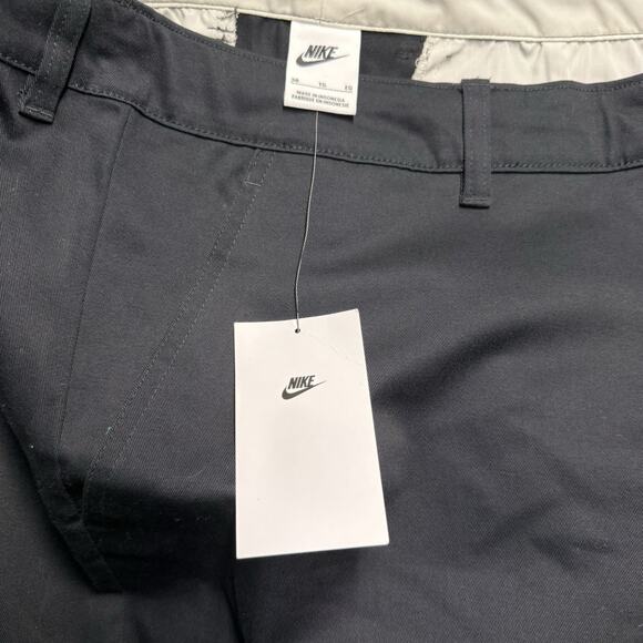 NWT Nike Loose Fit Straight Leg Stacked Length Pants Mens 38X28 Black Golf Chino - Picture 6 of 10